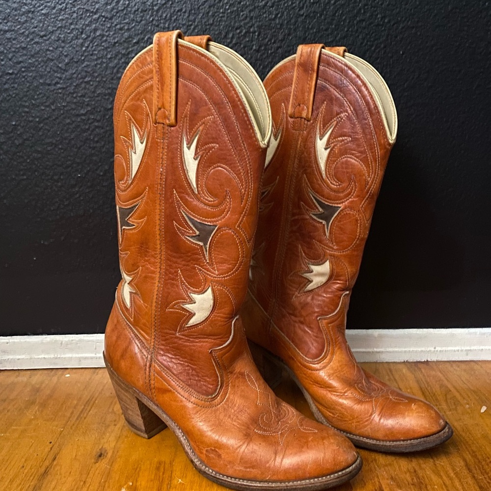Vintage Cowboy Boots Women’s 8